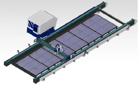 High Power Single Table Laser Cutting Machine